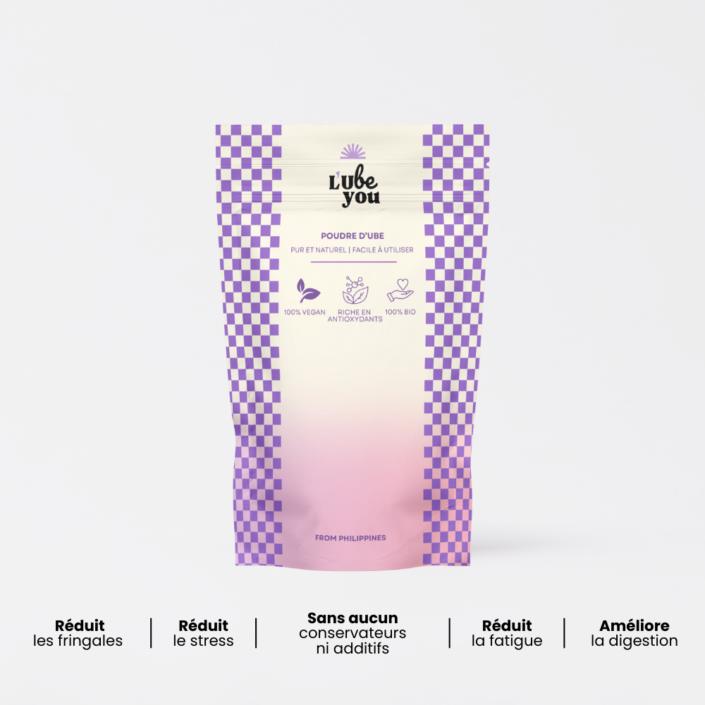 Ube en Poudre pour Latte – Boisson Violette Naturelle & Vegan des Philippines